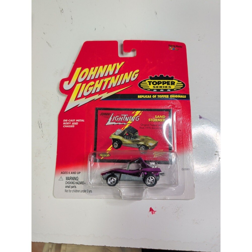 Johnny Lightning Topper Series Sand Stormer 1:64 Diecast Car Purple Unopened